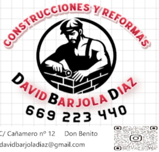 Logo Construcciones y Reformas David Barjola Díaz